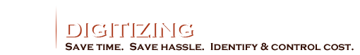MAAD Services, Embroidery Digitizing and Vector Artwork
