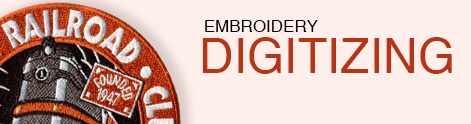 Embroidery Digitizing